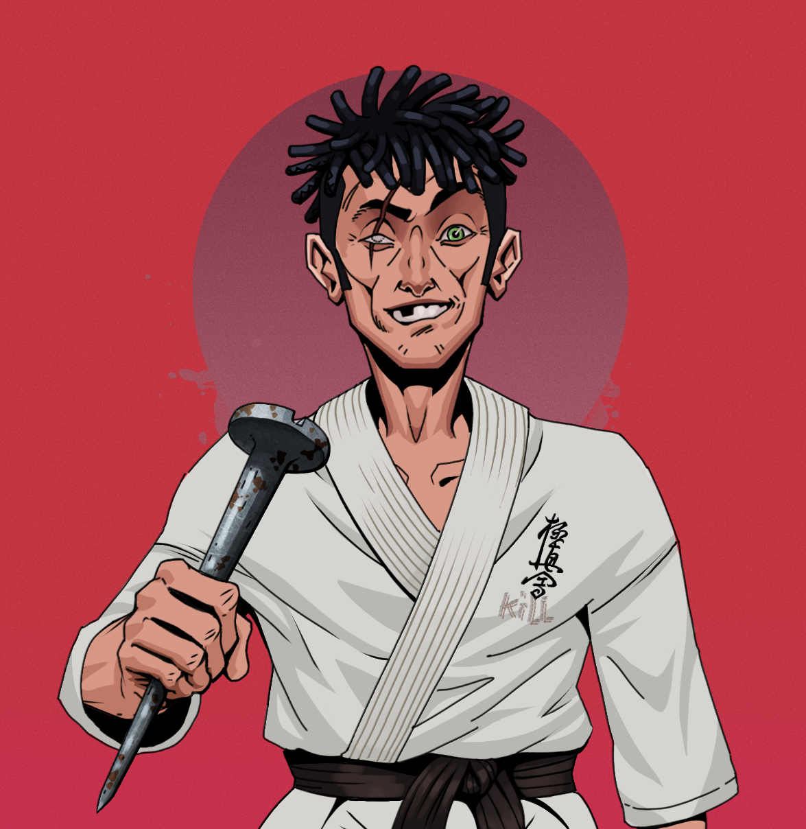 One-Eyed Itsuki — Degen Dojo fighter