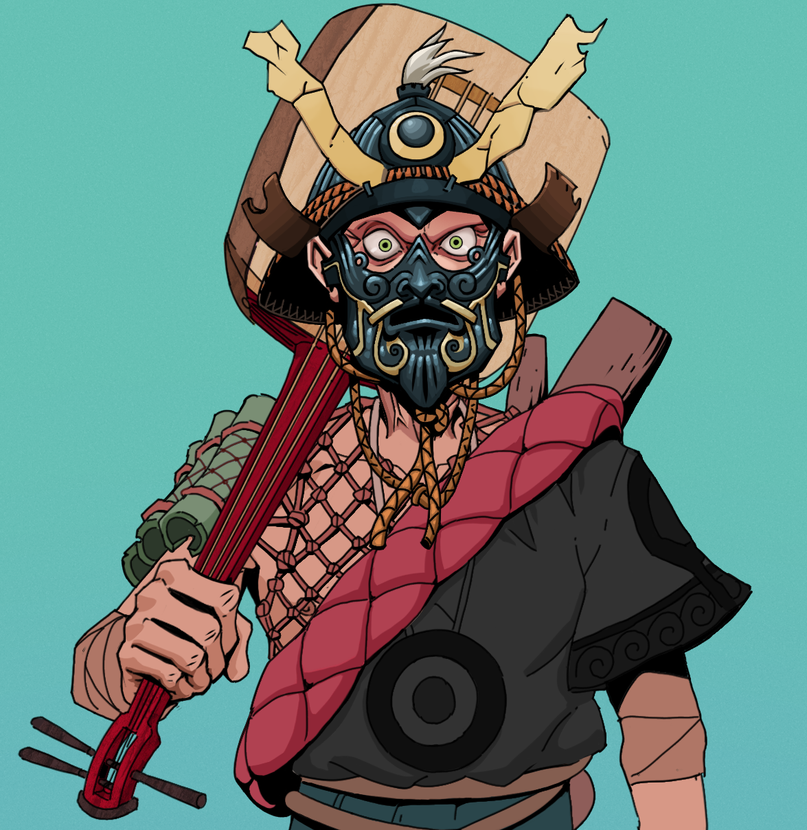 Angry Ikari — Degen Dojo fighter