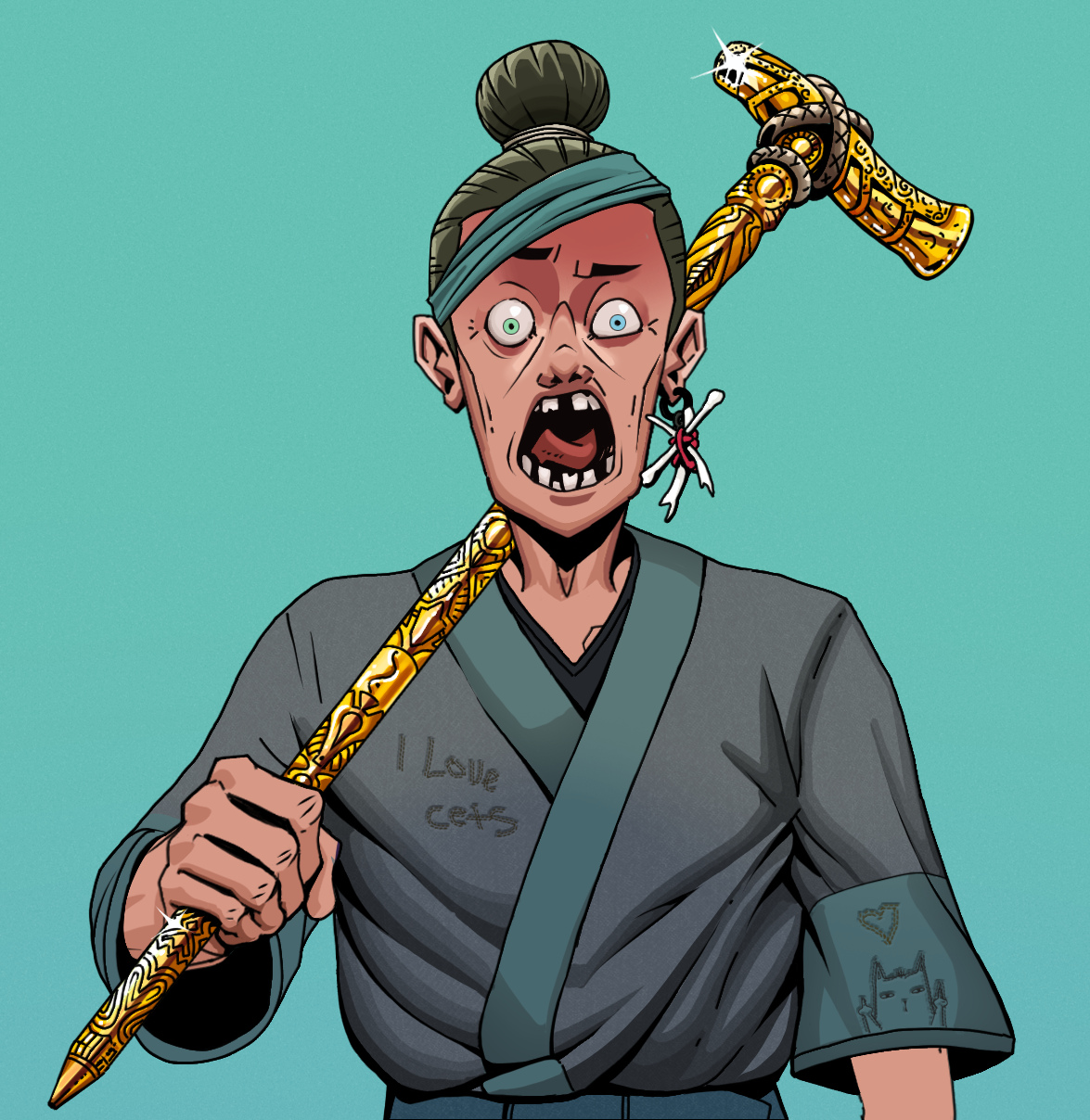 Tokuda — Degen Dojo fighter
