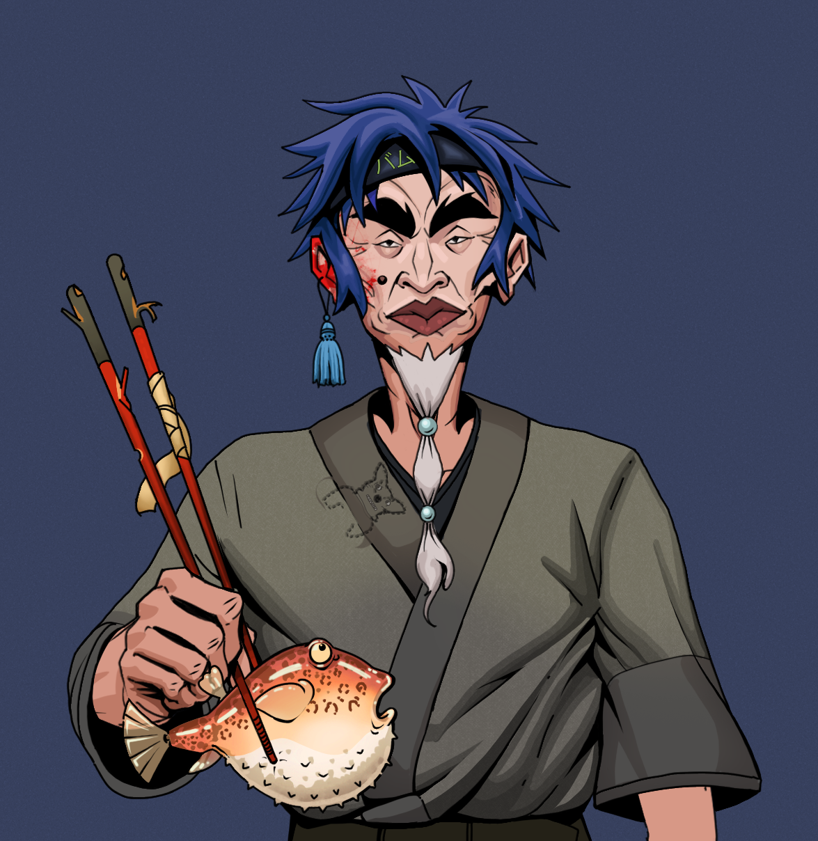 Yuji The Wise — Degen Dojo fighter