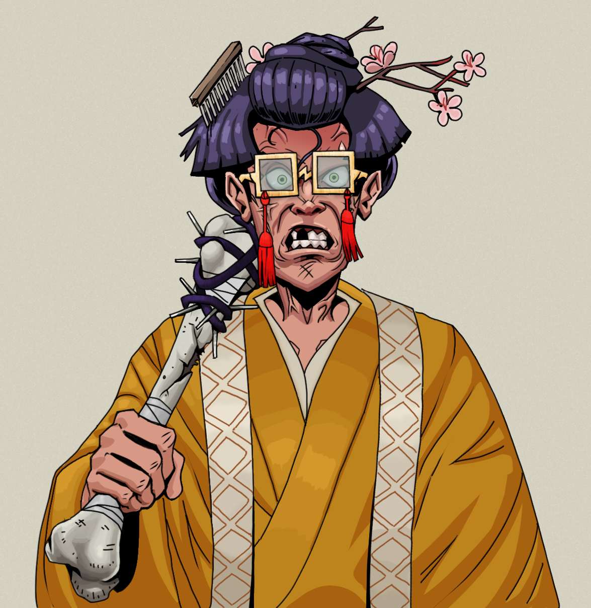 Angry Ikari — Degen Dojo fighter