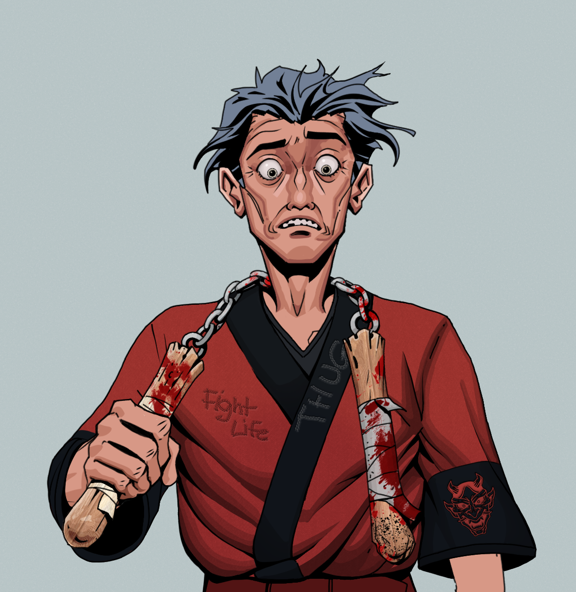 Shitless Botan — Degen Dojo fighter