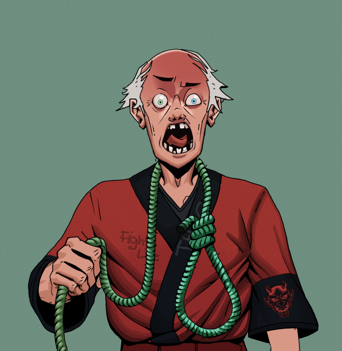 Tokuda — Degen Dojo fighter