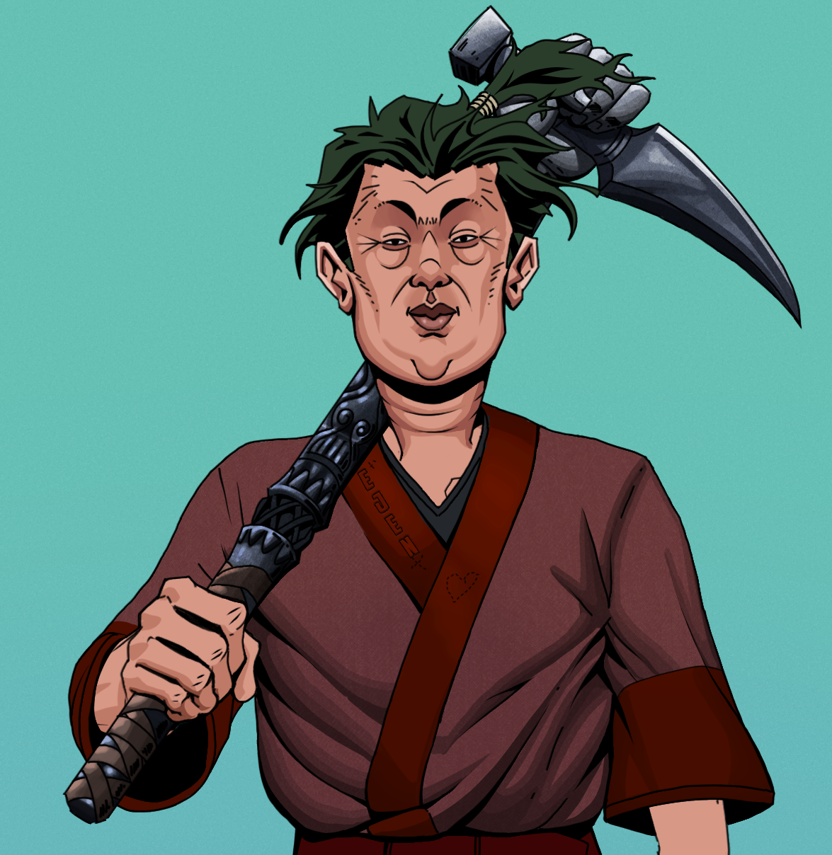 Fat Bob — Degen Dojo fighter