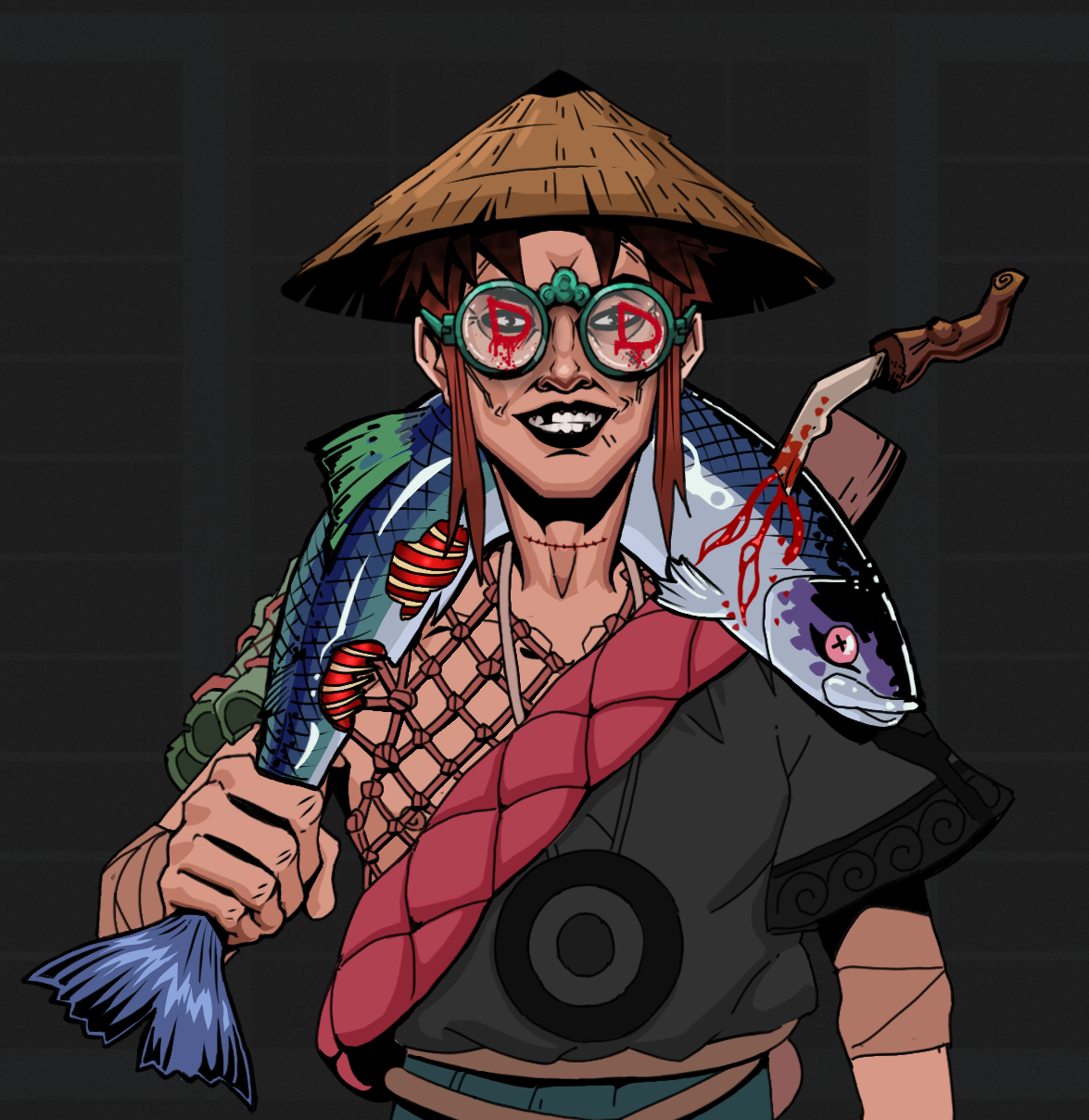 Junichiro Reborn — Degen Dojo fighter