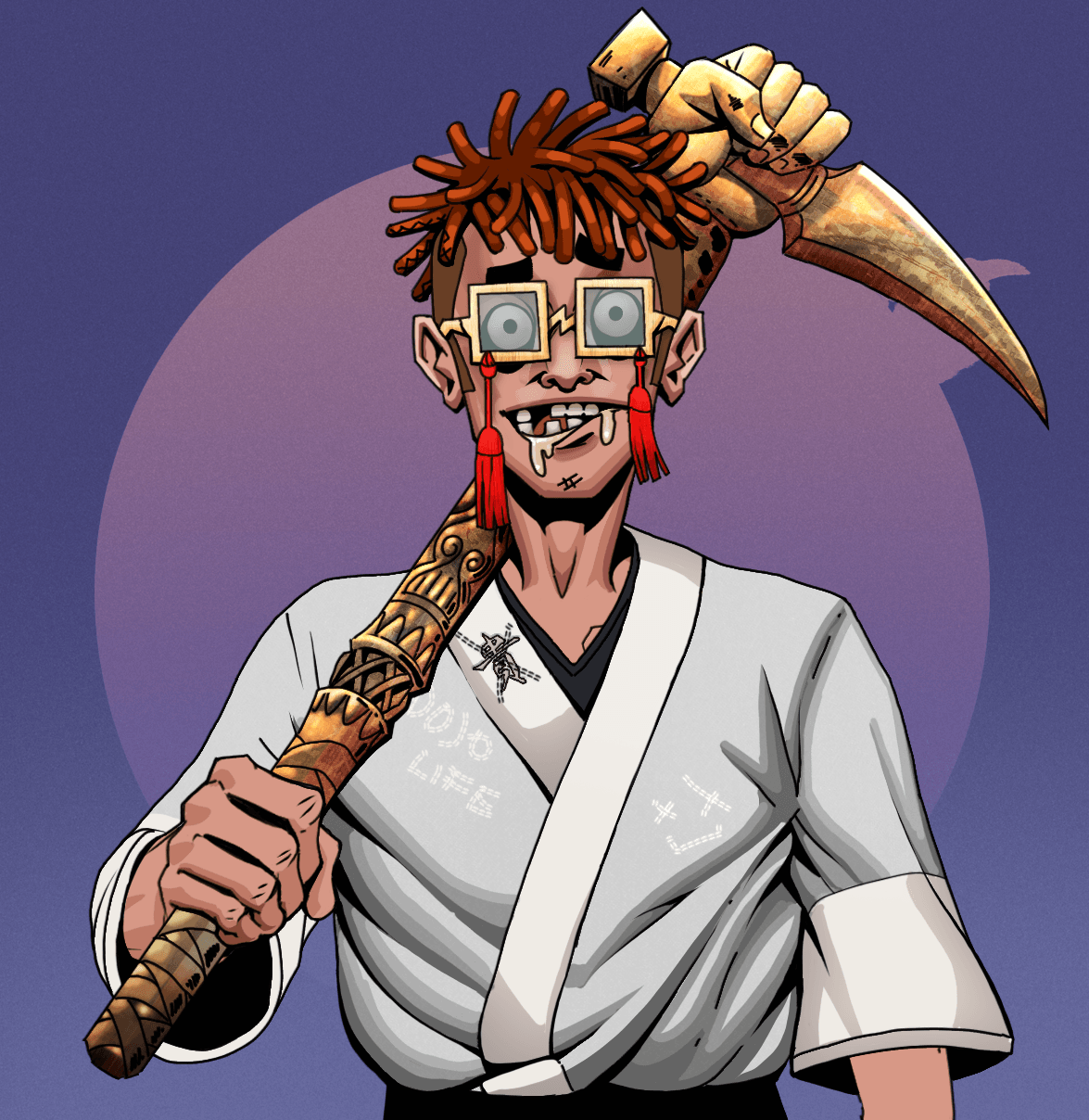 Billhook — Degen Dojo fighter