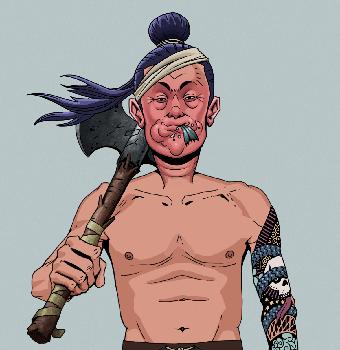 Fatty Bobsticks — Degen Dojo fighter