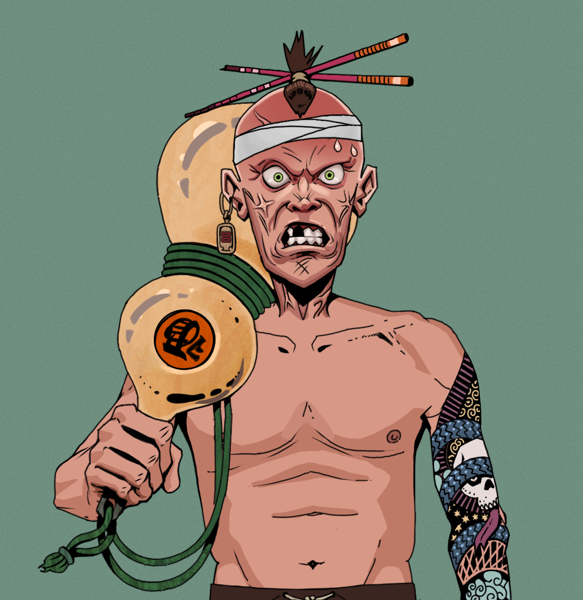 Angry Ikari — Degen Dojo fighter