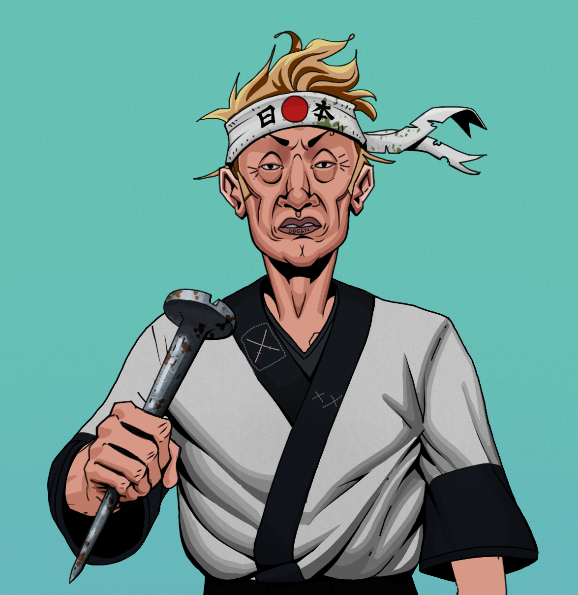 Goro — Degen Dojo fighter