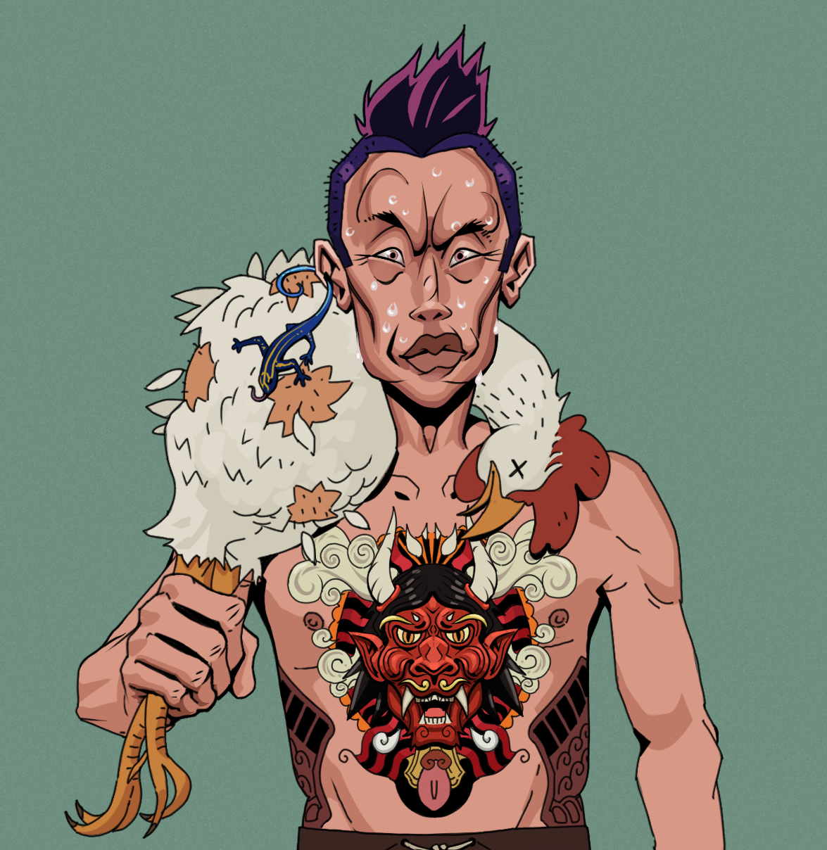 Stresshead Rin — Degen Dojo fighter