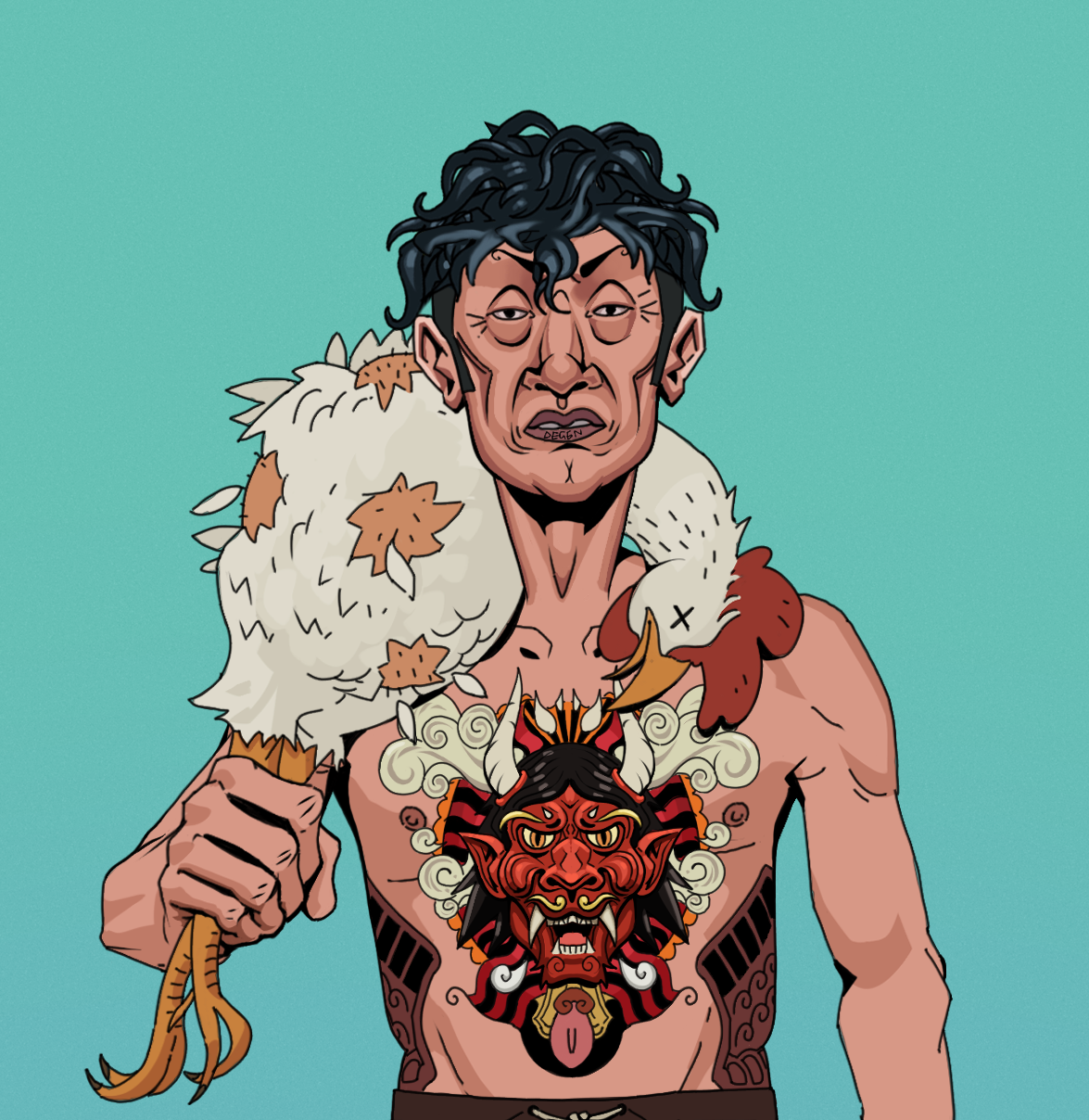 Goro — Degen Dojo fighter