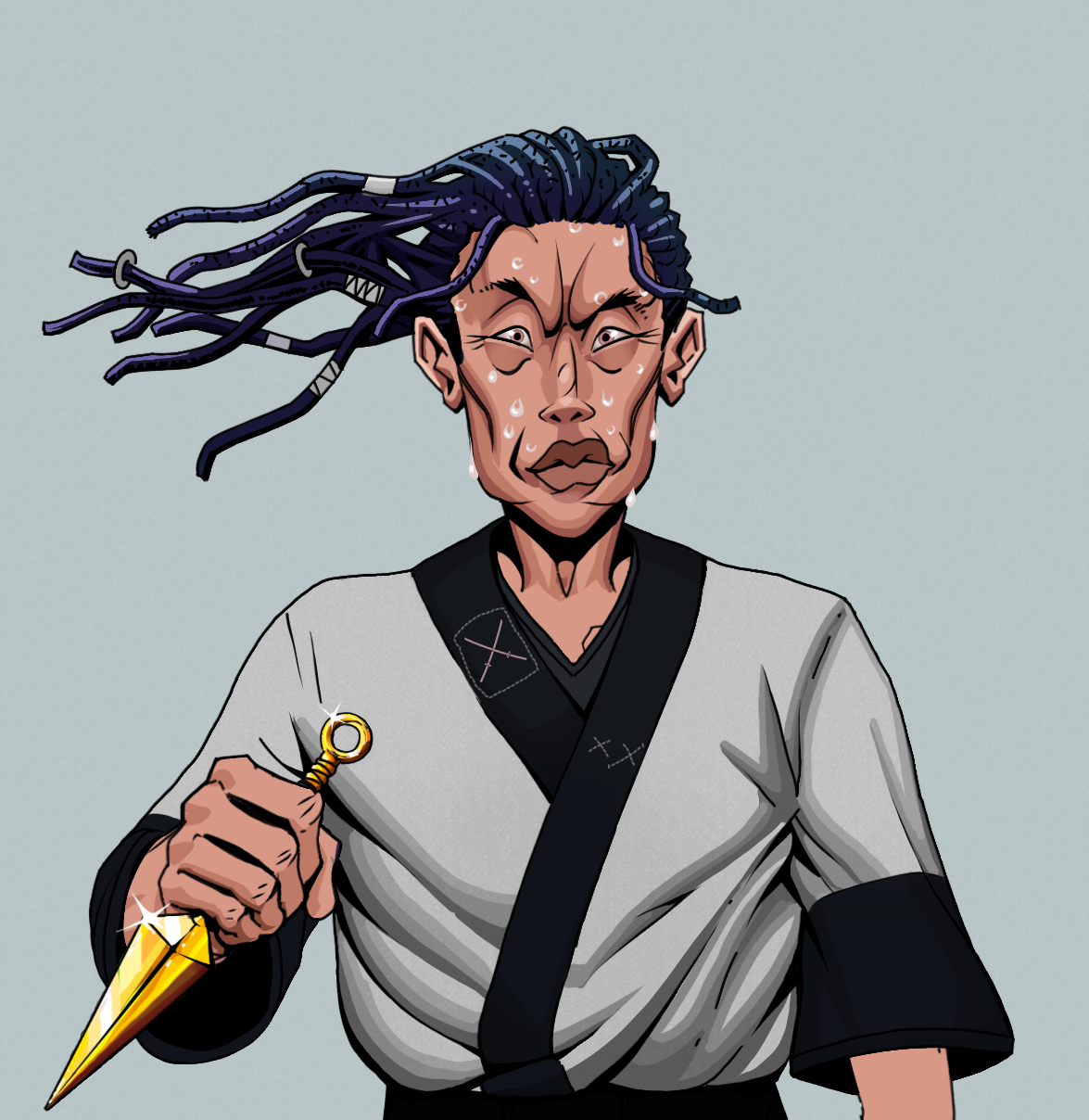 Stresshead Rin — Degen Dojo fighter