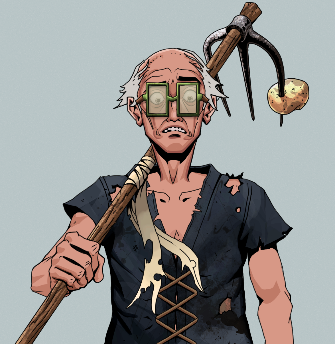 Shitless Botan — Degen Dojo fighter