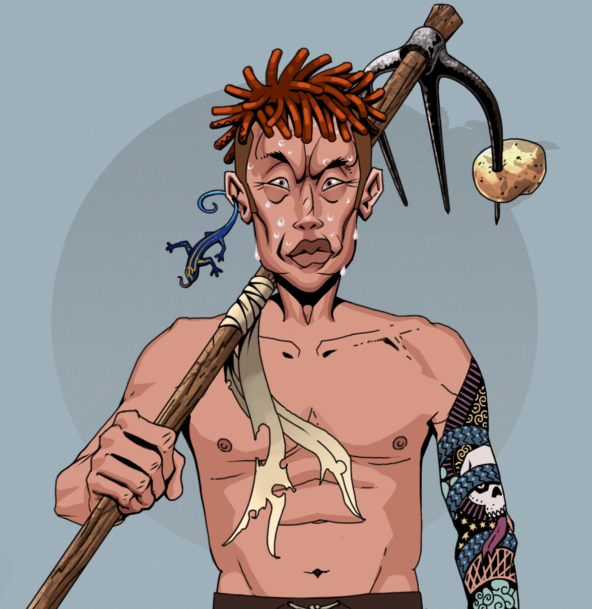 Stresshead Rin — Degen Dojo fighter