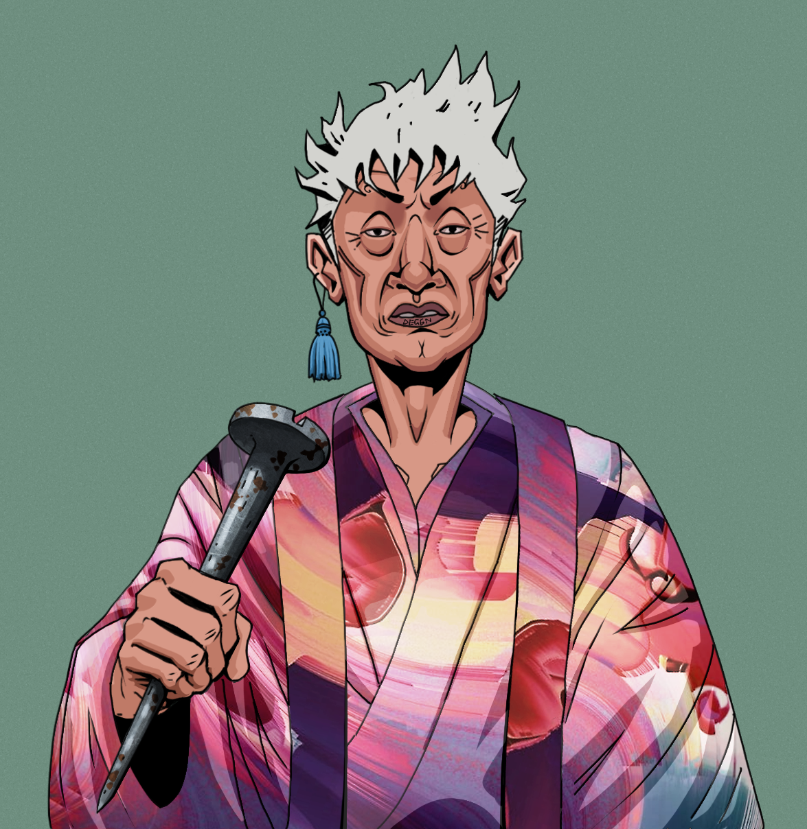 Goro — Degen Dojo fighter