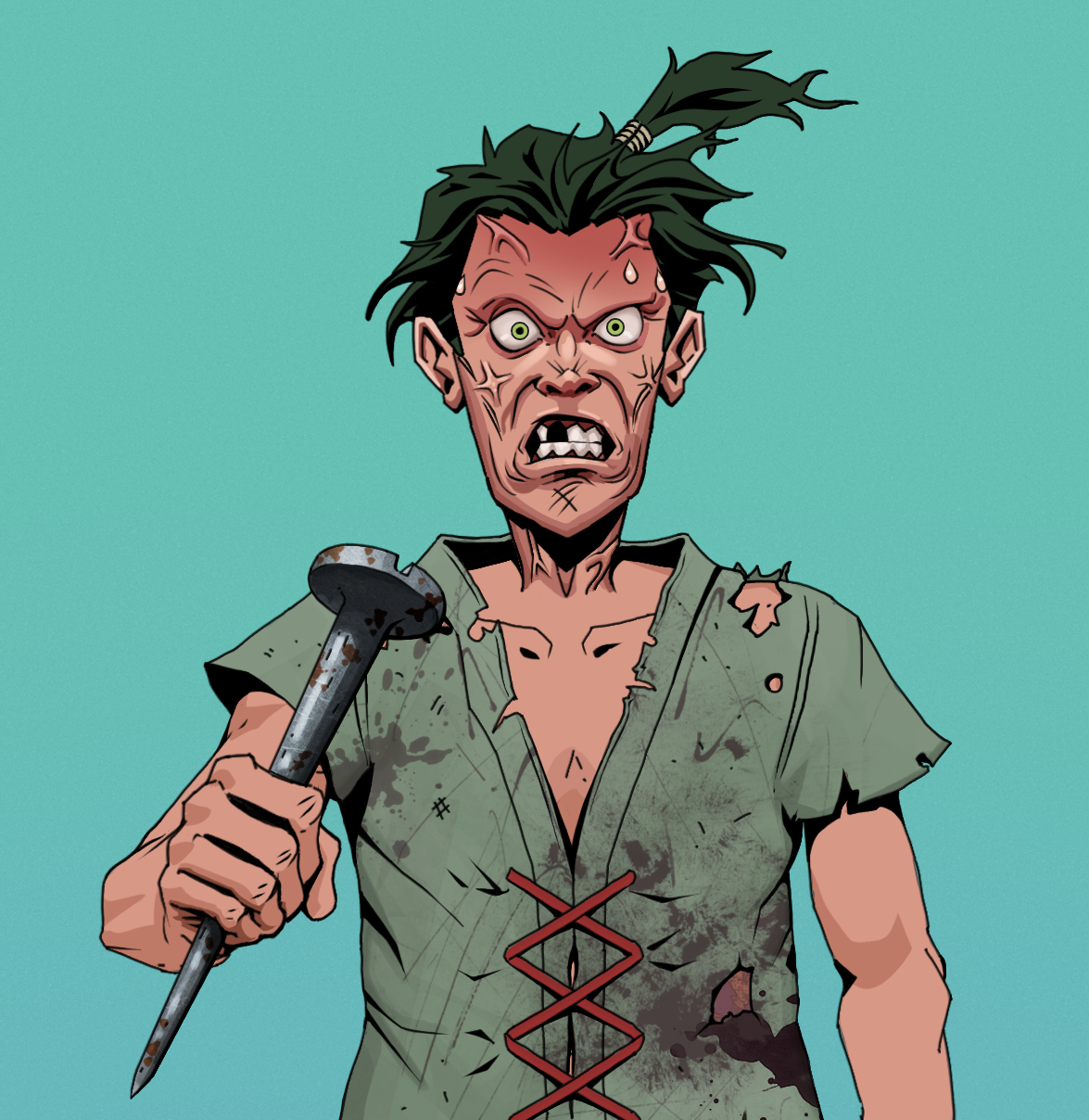 Angry Ikari — Degen Dojo fighter
