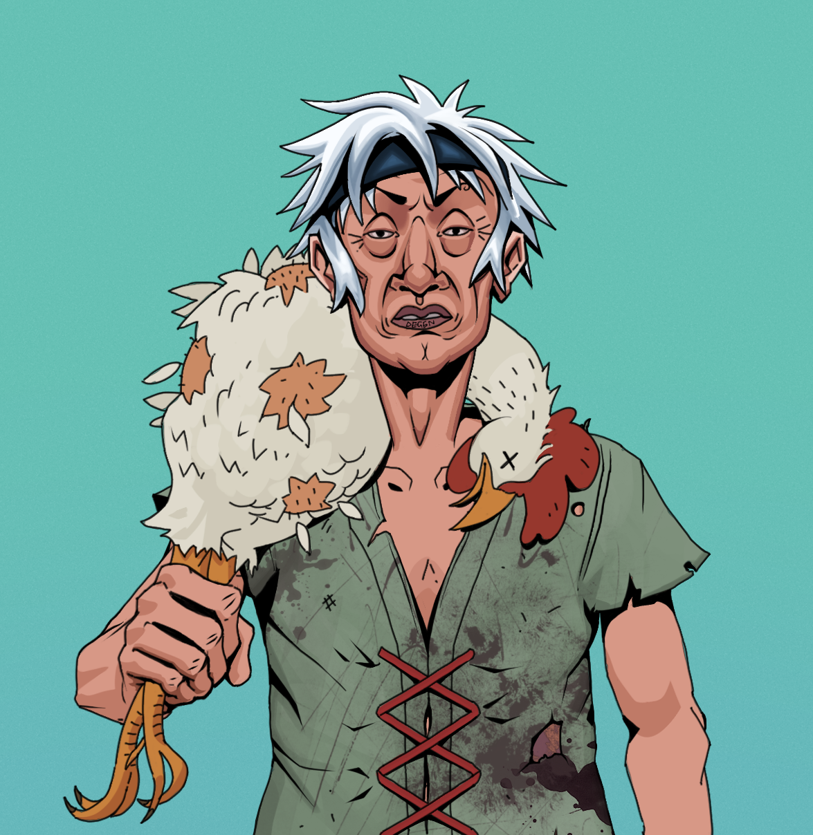 Goro — Degen Dojo fighter