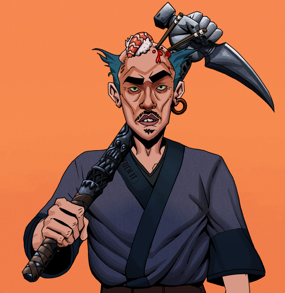 Gloomy Masumi — Degen Dojo fighter