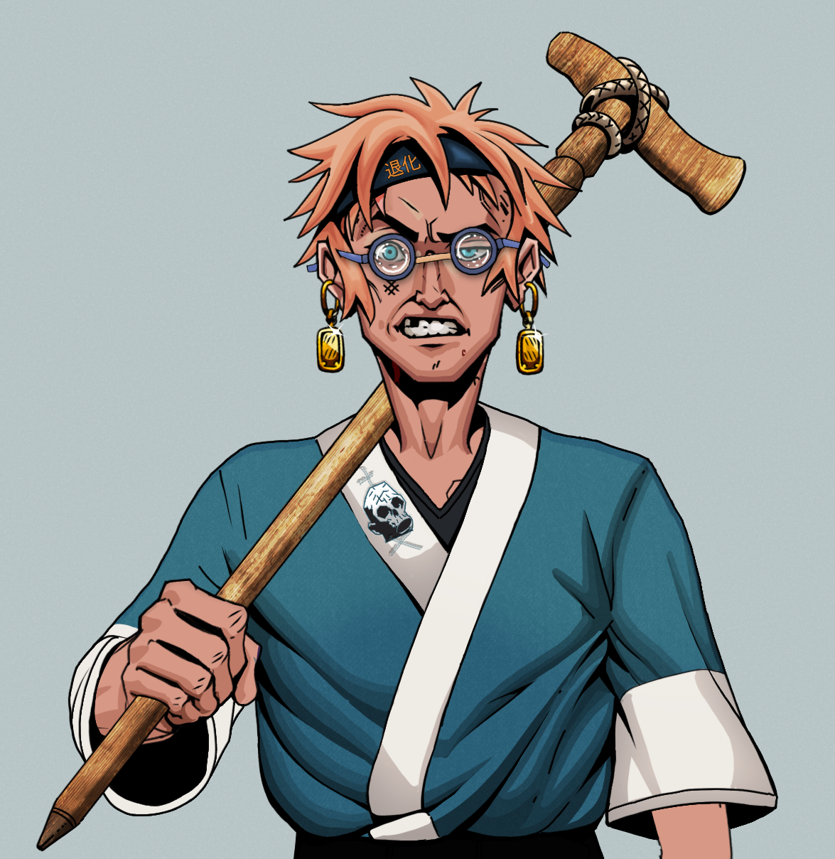 Akuma — Degen Dojo fighter