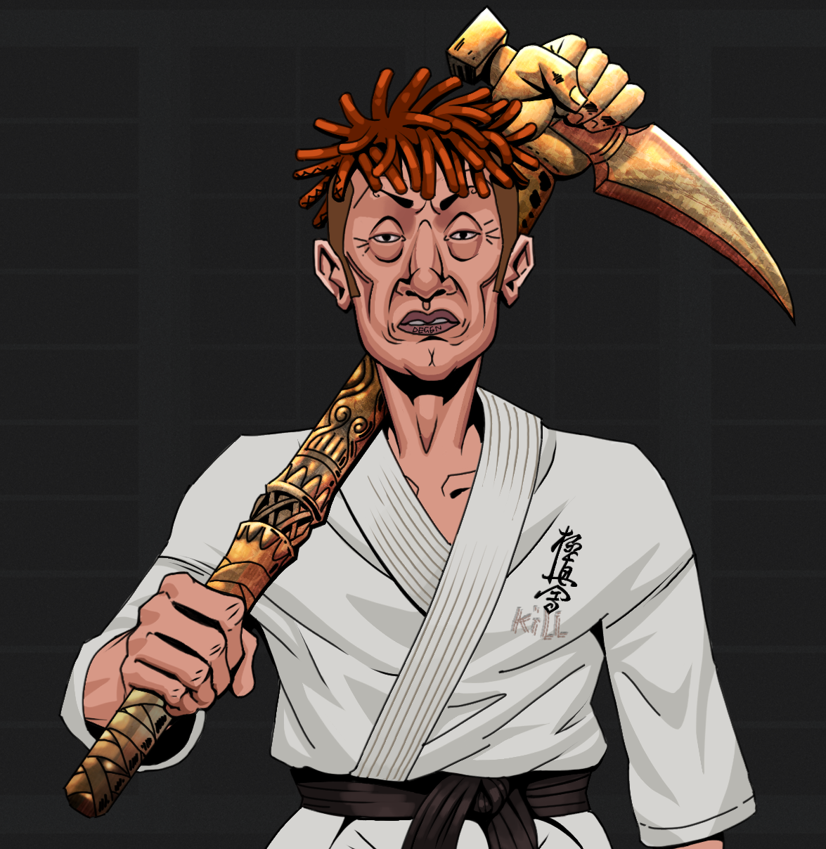 Goro — Degen Dojo fighter
