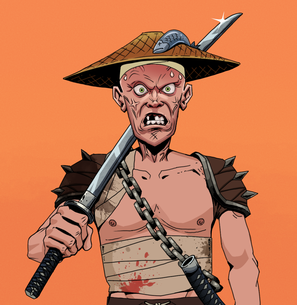Angry Ikari — Degen Dojo fighter