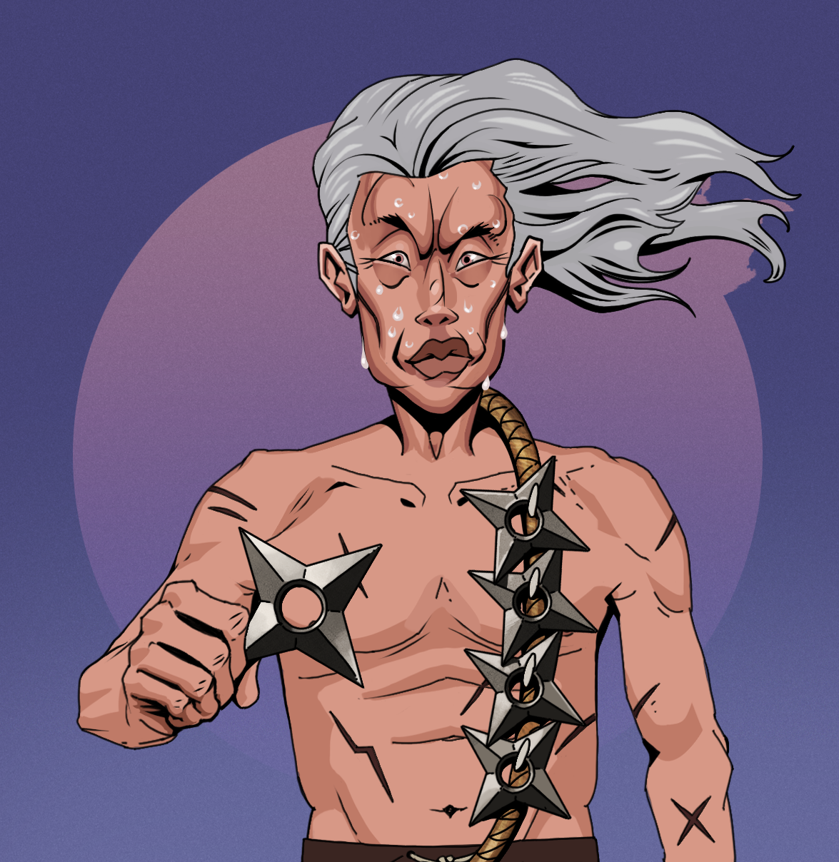 Stresshead Rin — Degen Dojo fighter