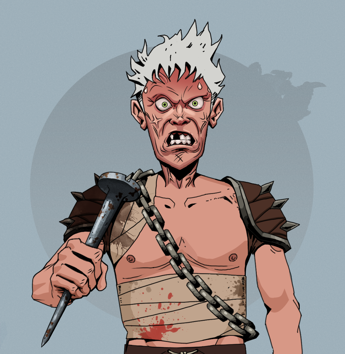 Angry Ikari — Degen Dojo fighter