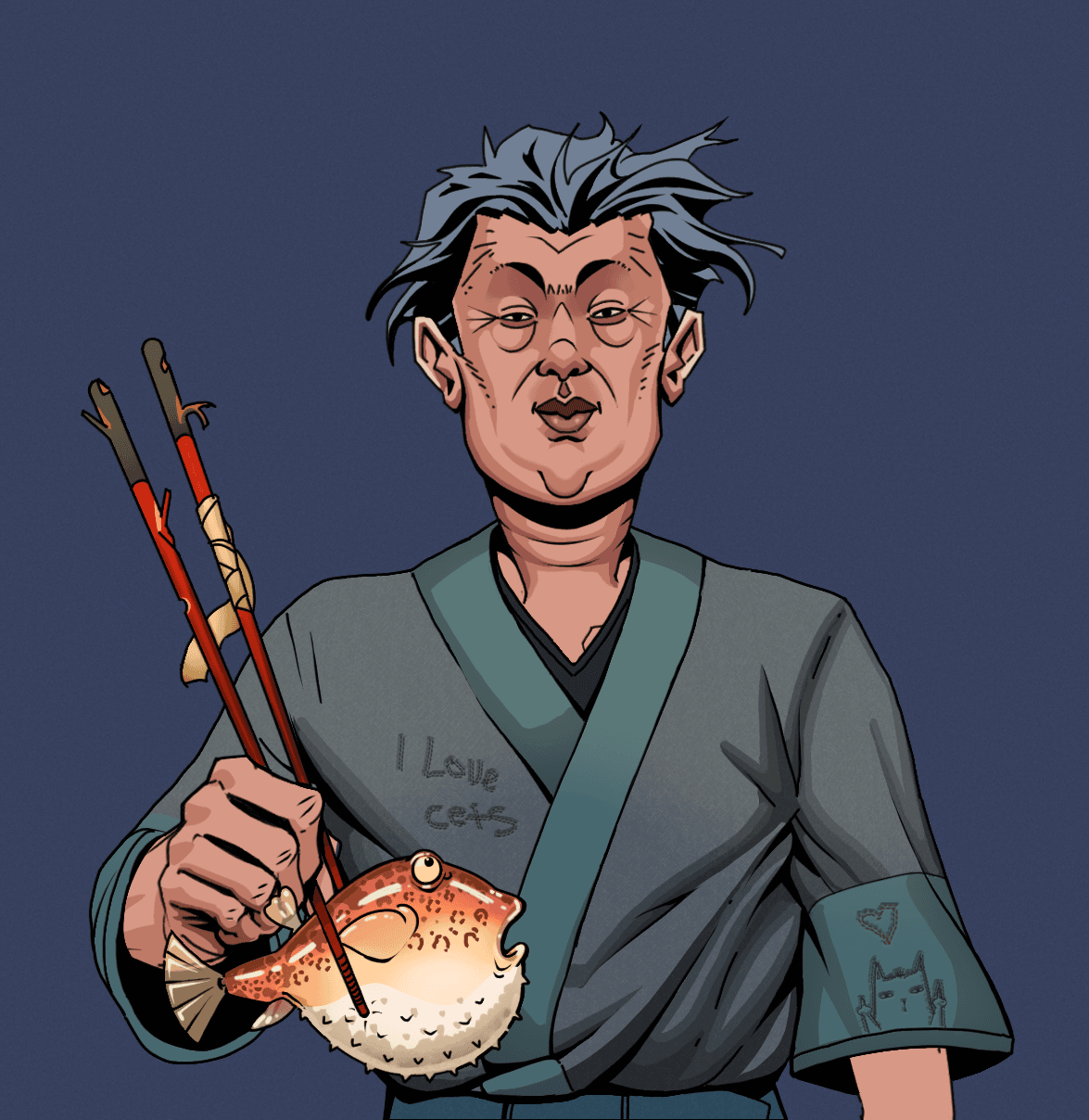 Fat Bob — Degen Dojo fighter