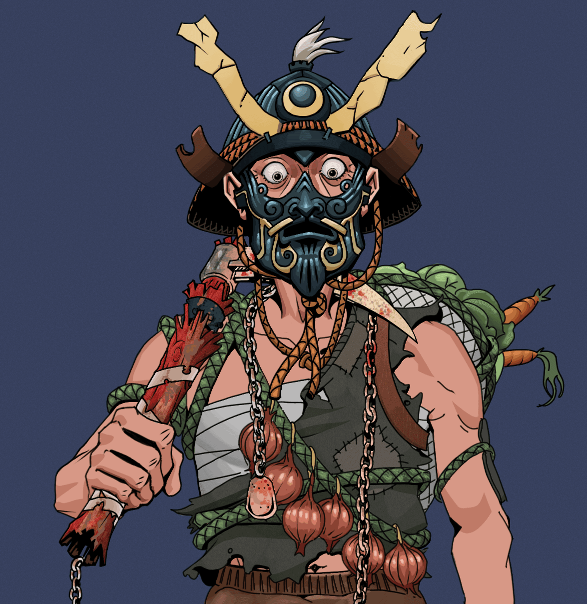 Shitless Botan — Degen Dojo fighter