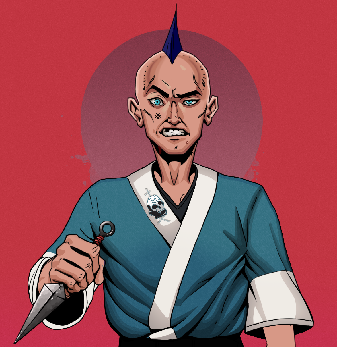 Akuma — Degen Dojo fighter