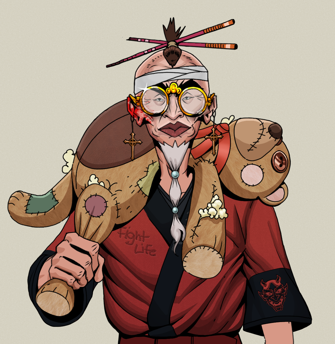 Yuji The Wise — Degen Dojo fighter