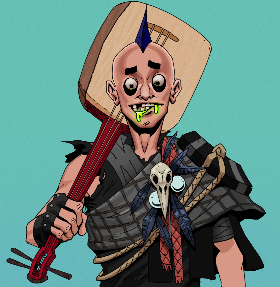 Toxic Azuma — Degen Dojo fighter