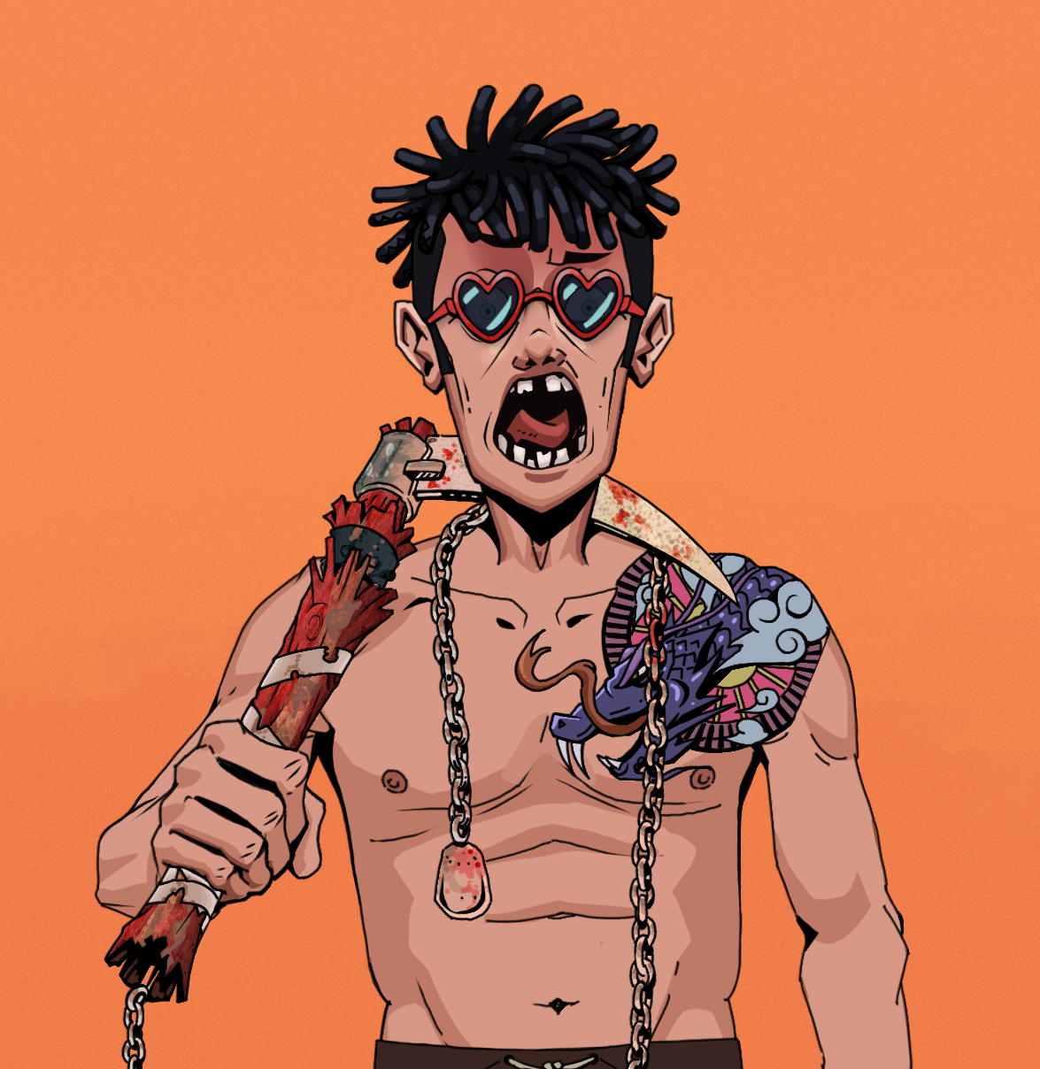 Tokuda — Degen Dojo fighter
