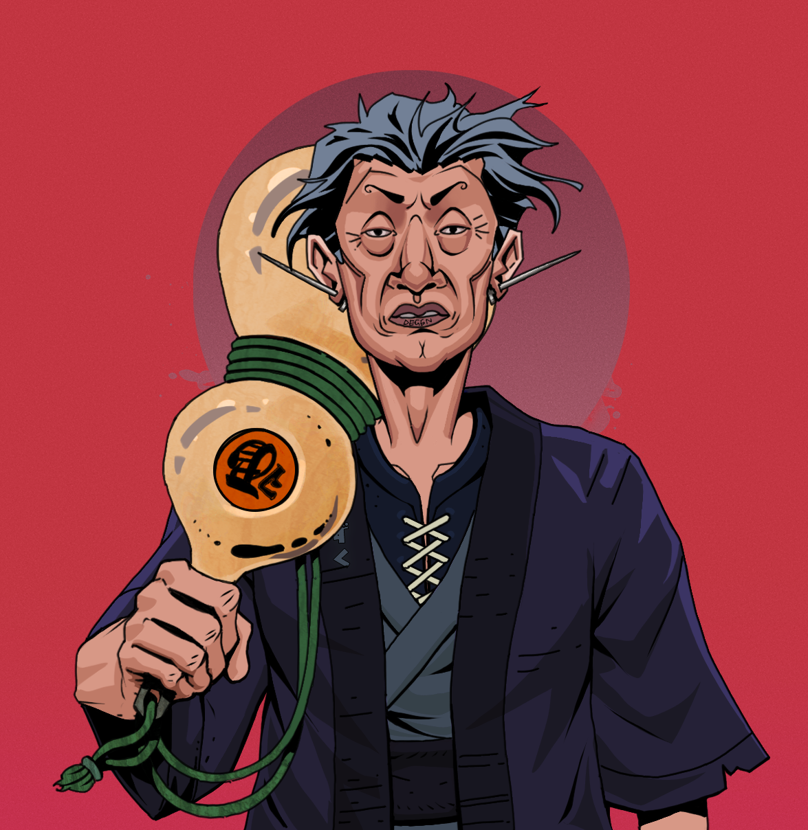 Goro — Degen Dojo fighter