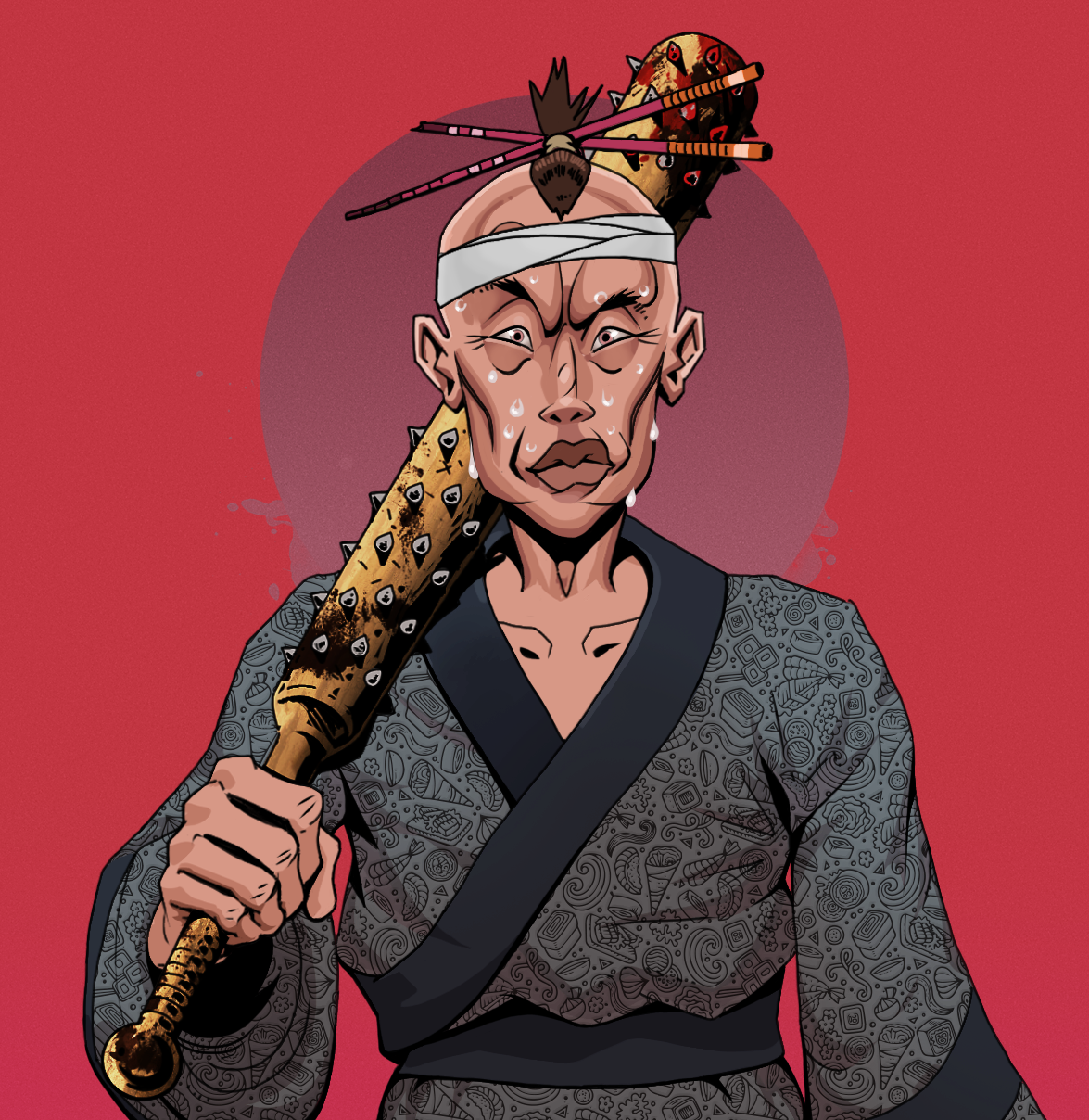 Stresshead Rin — Degen Dojo fighter
