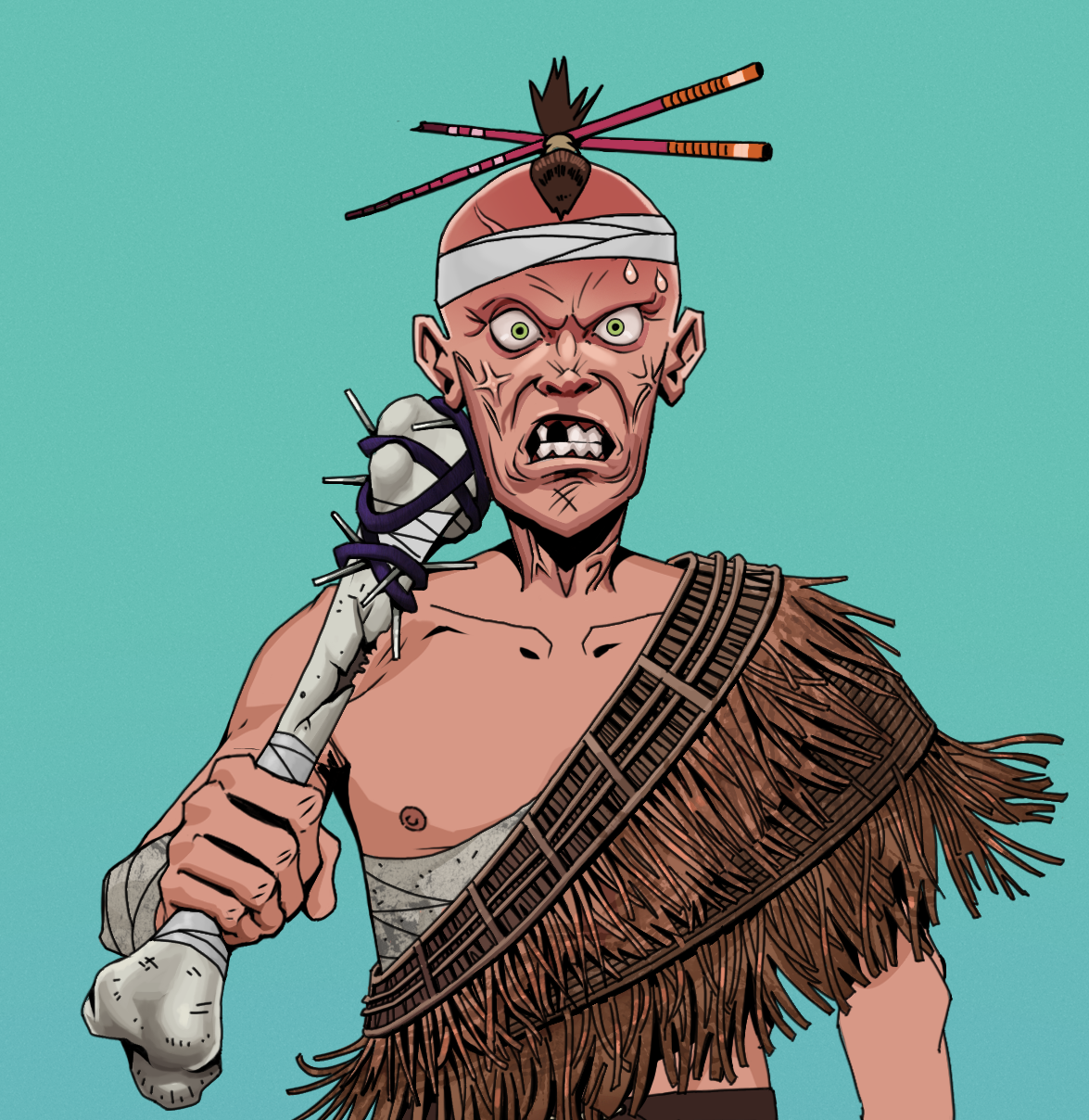 Angry Ikari — Degen Dojo fighter