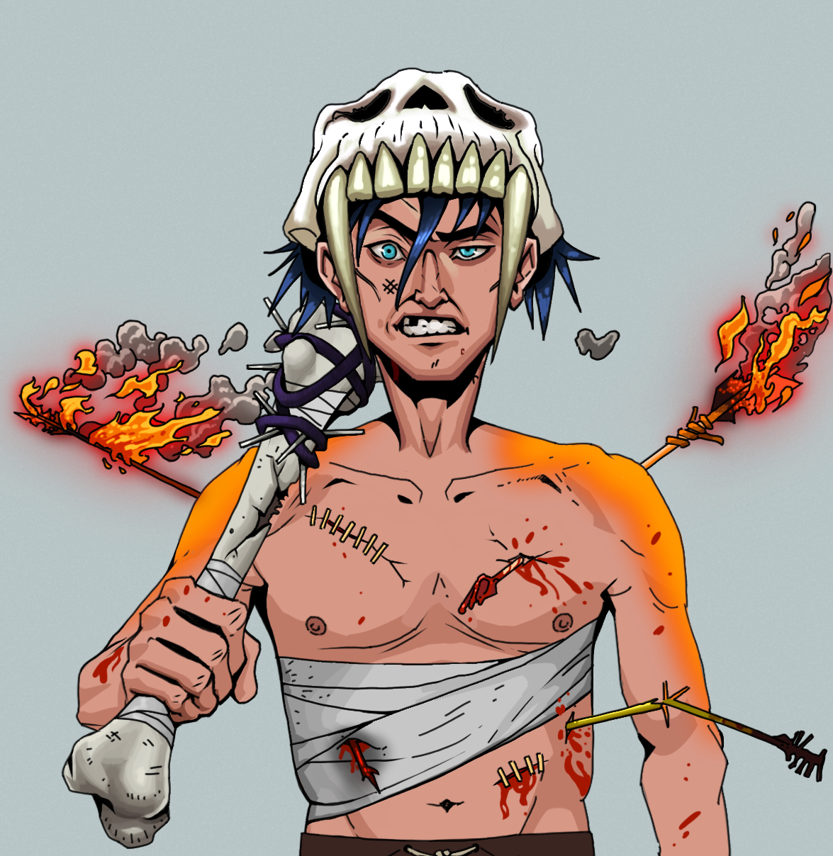 Akuma — Degen Dojo fighter