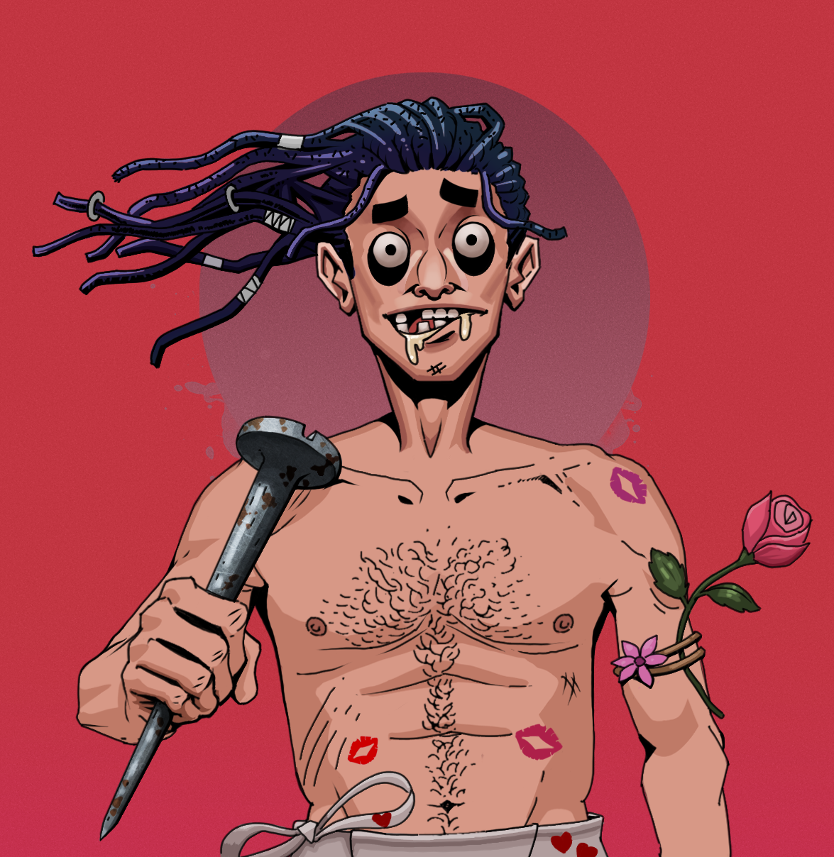 Drooling Azuma — Degen Dojo fighter