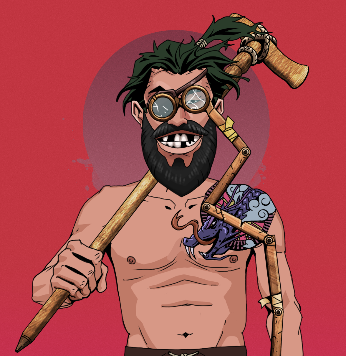 Igor The Veteran — Degen Dojo fighter