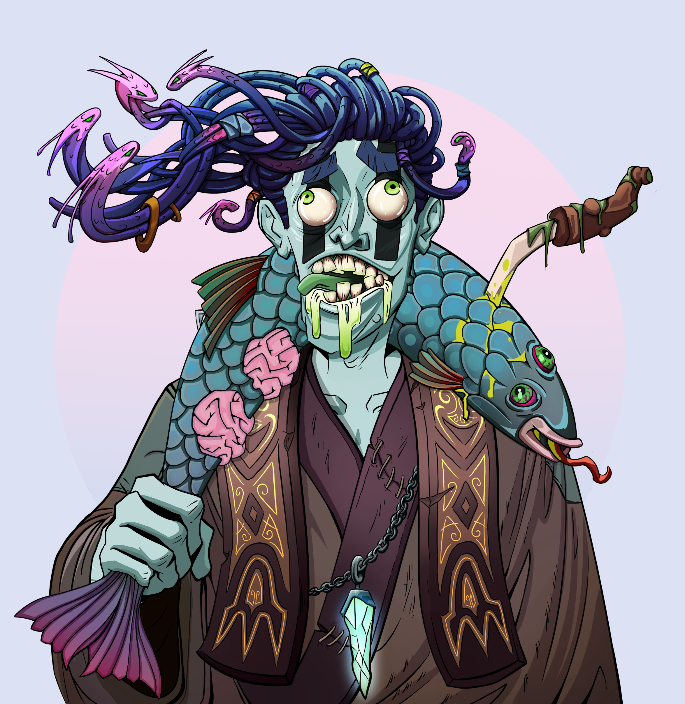Toxic Azuma — Degen Dojo fighter