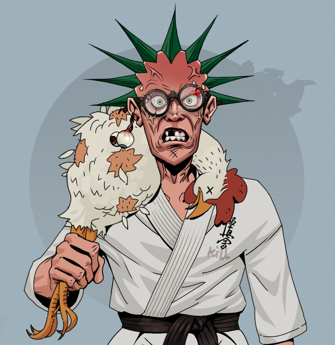 Angry Ikari — Degen Dojo fighter