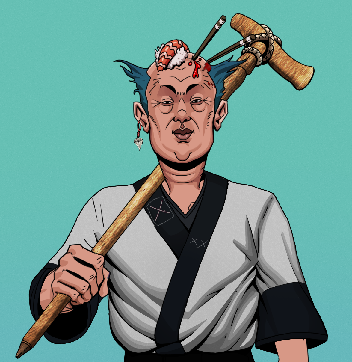 Fat Bob — Degen Dojo fighter