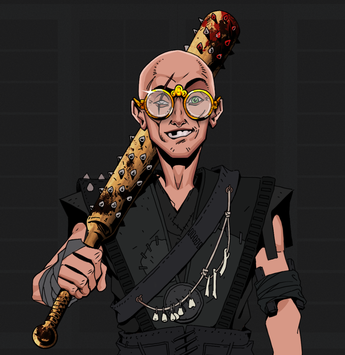 One-Eyed Itsuki — Degen Dojo fighter