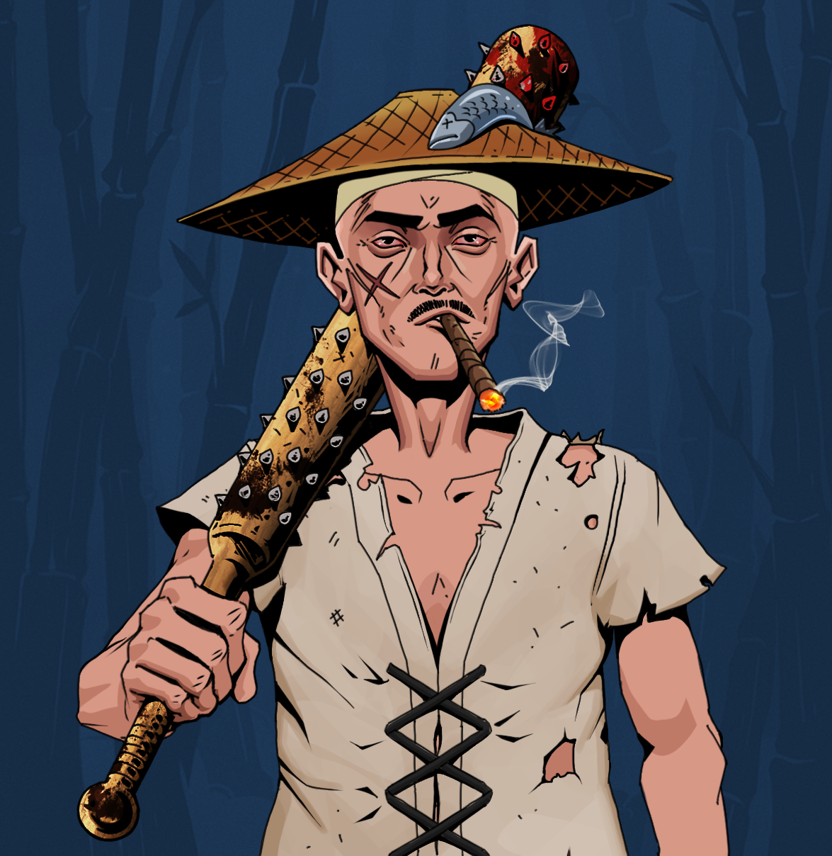 Raikou The Stoner — Degen Dojo fighter