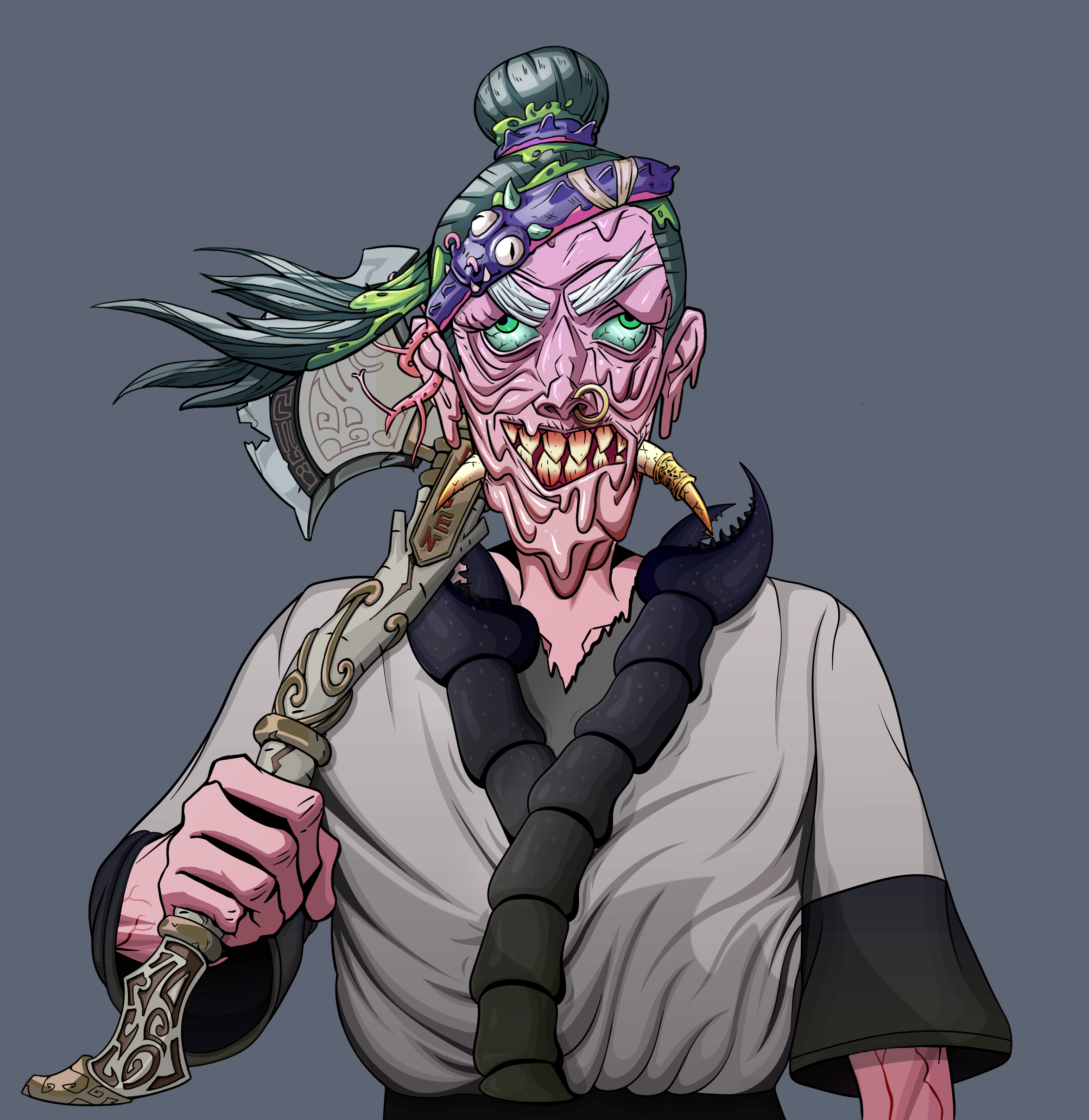 Assassin Fuzen — Degen Dojo fighter