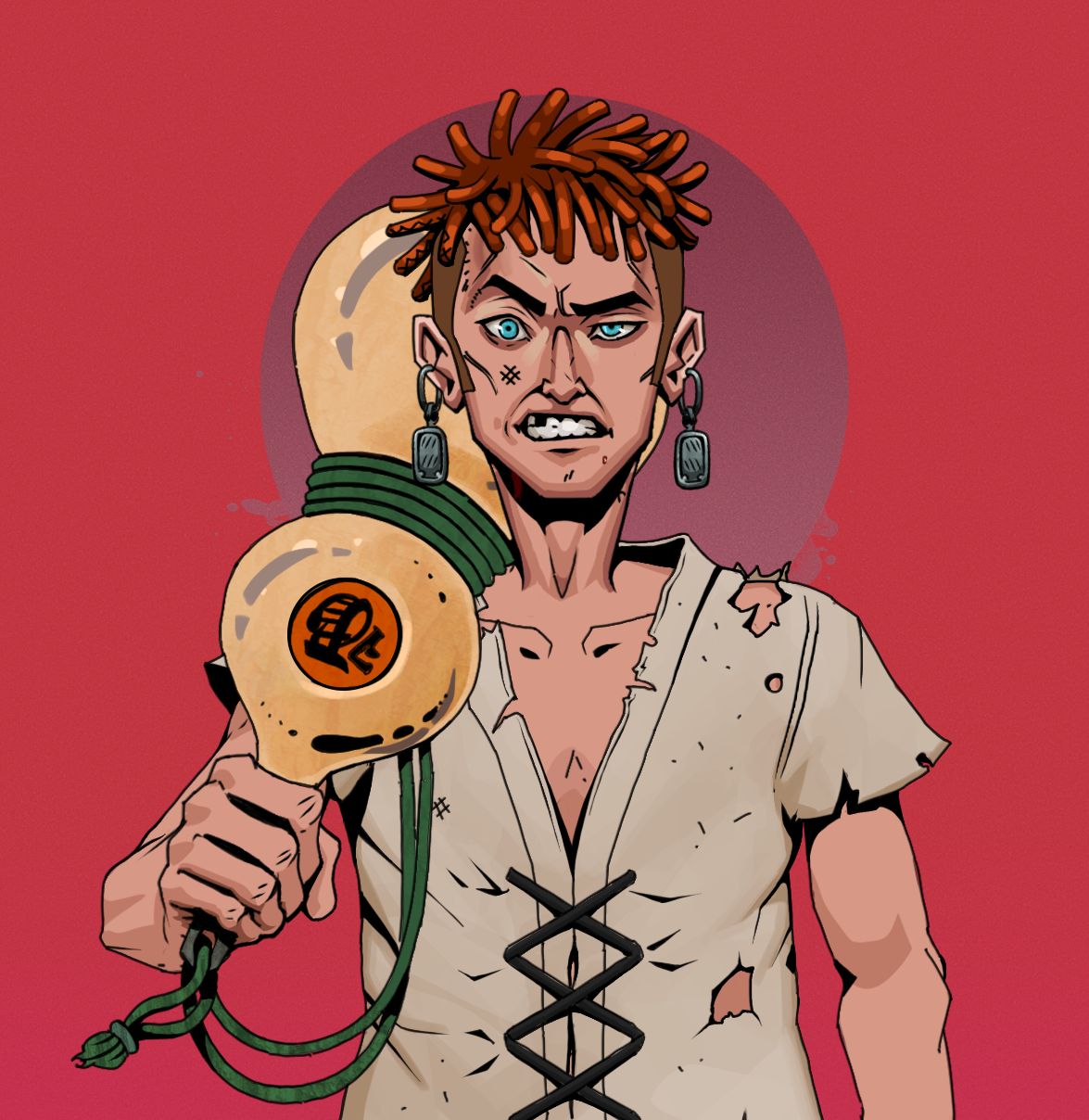 Akuma — Degen Dojo fighter