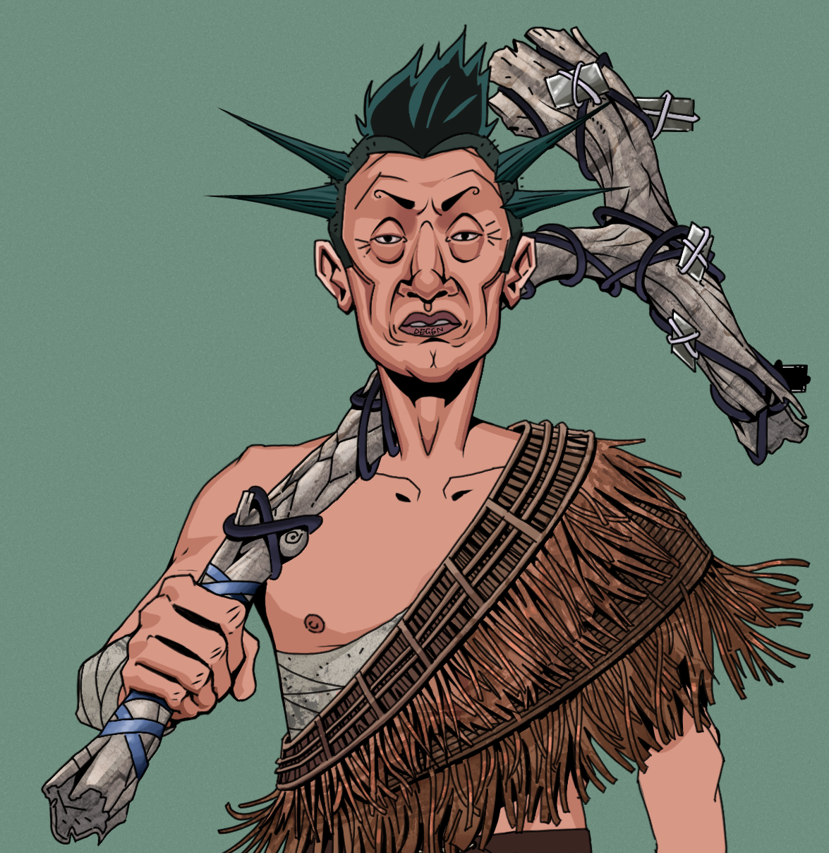 Goro — Degen Dojo fighter