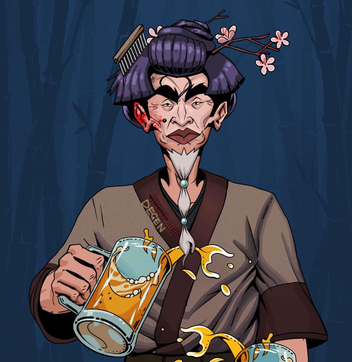 Yuji The Wise — Degen Dojo fighter