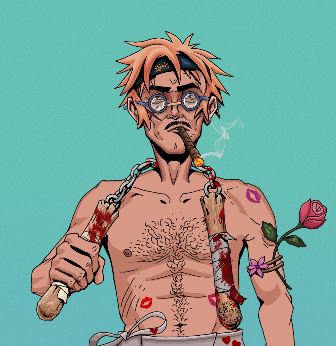 Raikou The Stoner — Degen Dojo fighter