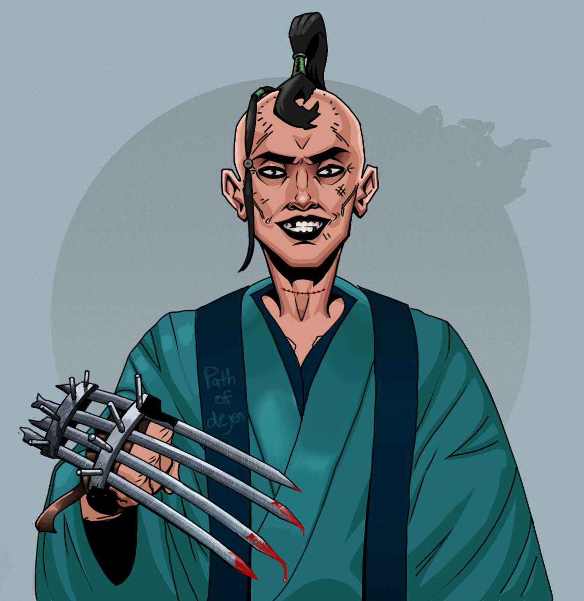 Junichiro Reborn — Degen Dojo fighter
